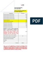 Conceptos Gastos de Personal Mes de Agosto Año 2022 DEPENDENCIA: (A0907) Servicio Autonómo Instituto de Altos Estudios "Dr. Arnoldo Gabaldon"