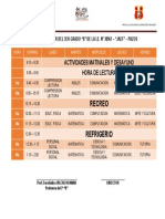 Horario Escolar 30961