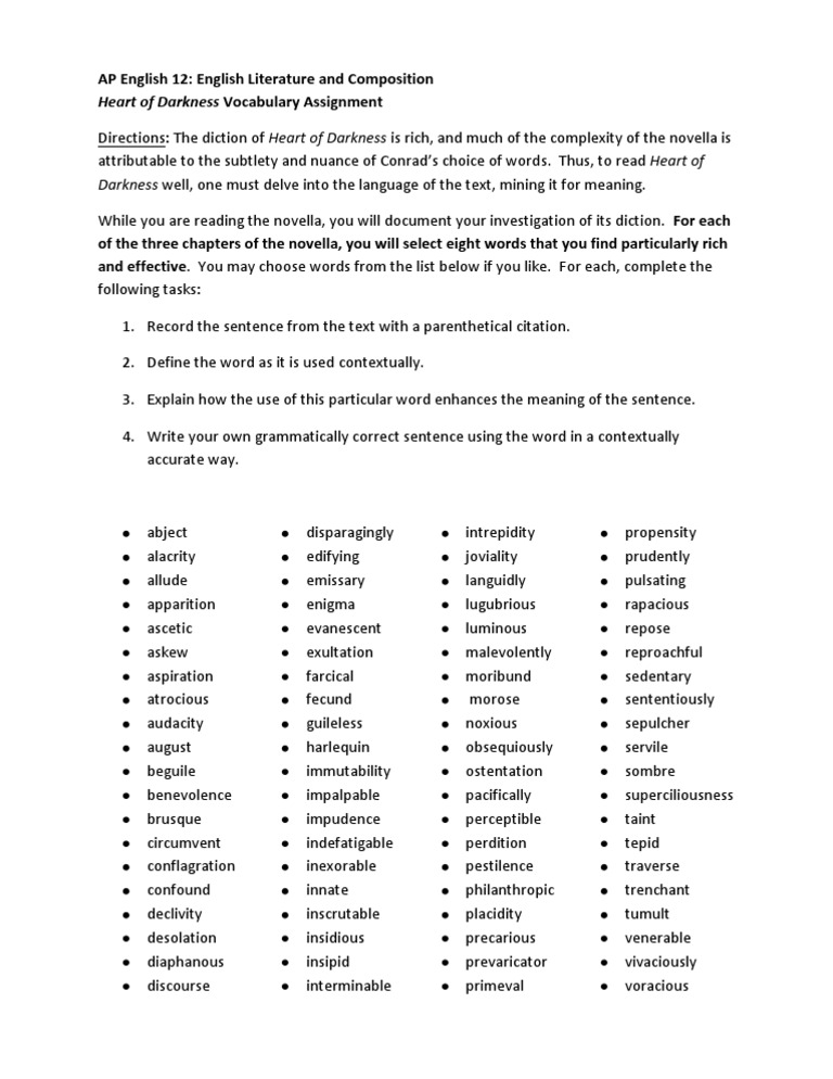 Darkness Well One Must Delve Into The Language Of The Text Mining It For Meaning