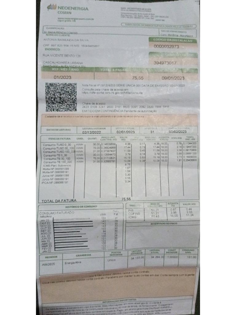 Comprovante de residencia pdf