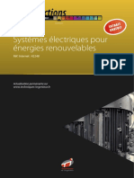Systèmes Électriques Pour Énergies Renouvelables: Réf. Internet: 42248