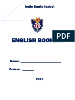 English Booklet for Colegio Santa Isabel