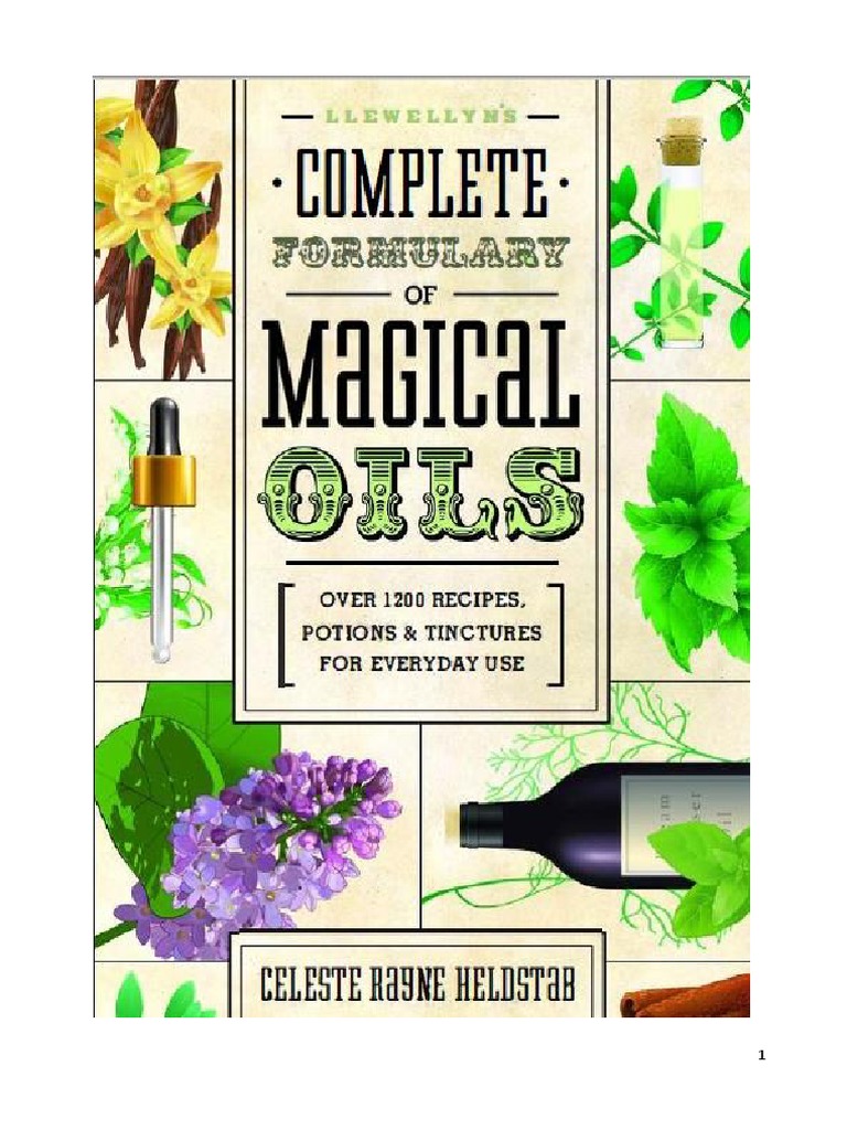 Fórmulas Completas de Óleos | PDF | Amor | Cor, image size:768x1024