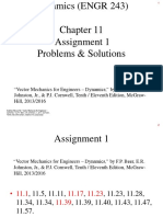Vector Mechanics Dynamics Solutions