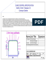 Ground Control Specification 6mW X 5.5mH: Revision 3.3 Conveyor Decline