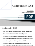 4.3 Audit Under GST