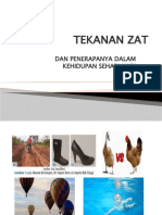 Tekanan Zat: Dan Penerapanya Dalam Kehidupan Sehari Hari