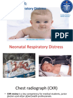 CXR - Neonatal Respiratory Distress REVISED DECEMBER 2022