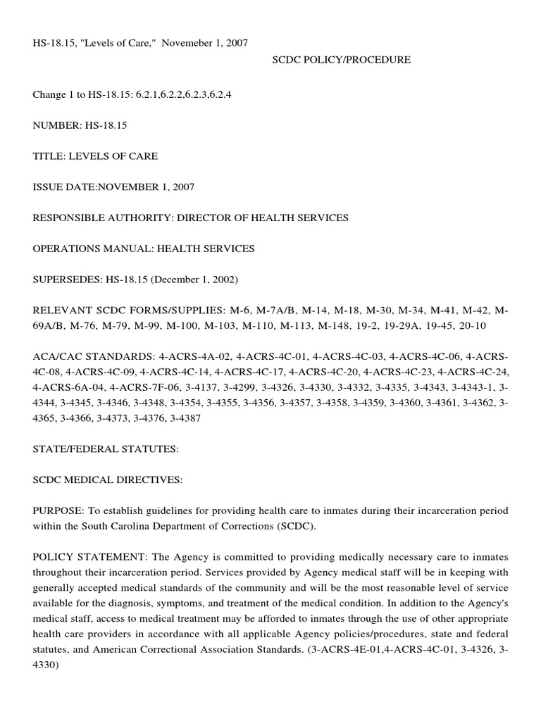 HS 18 15.htm | PDF | Health Care | Hospital