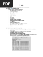 T SQL