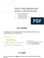 Sucesiones Y Progresiones Aplicadas A Las Finanzas