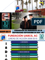 Fundacion Uabcs 10 Años Juntos 2009-2019