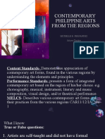 Contemporary Philippine Arts From The Regions: Michelle B. Fernandez Subject Teacher