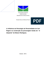 A Influência Da Psicologia Da Personalidade de Carl Rogers Na Construção Da Personagem Guida em "A