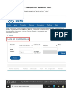 Se Vaida Que Se Visualice El Título "Lista de Operaciones" Abajo Del Botón "Volver"