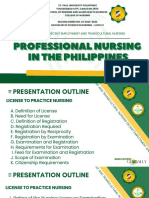 Professional Nursing Professional Nursing in The Philippines in The Philippines