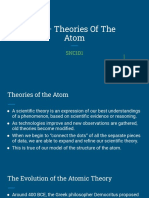 Chemistry - Copy of Lesson 6.6 - Theories of The Atom