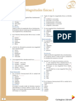 Magnitudes Físicas I: Secundaria