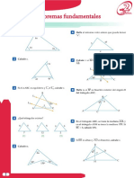 Teoremas Fundamentales: Secundaria Secundaria