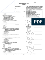 First Summative Test