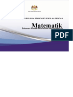 DSKP MATEMATIK TAHUN 6 - Isbn