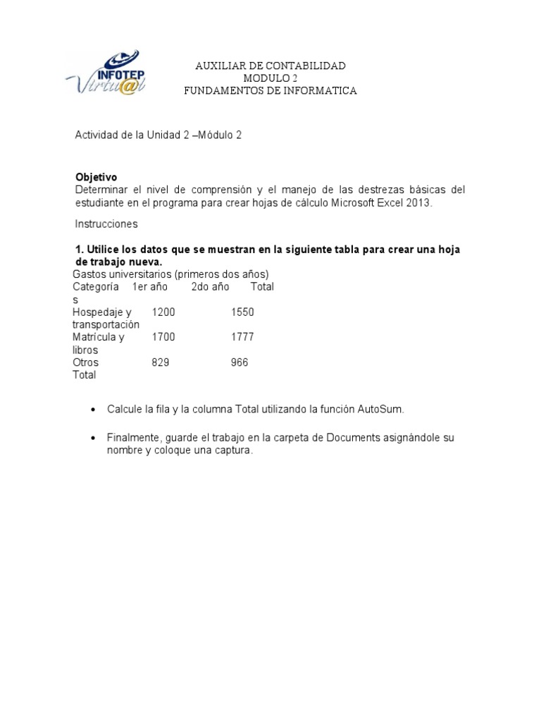 Unidad 2 Módulo 2 Pdf