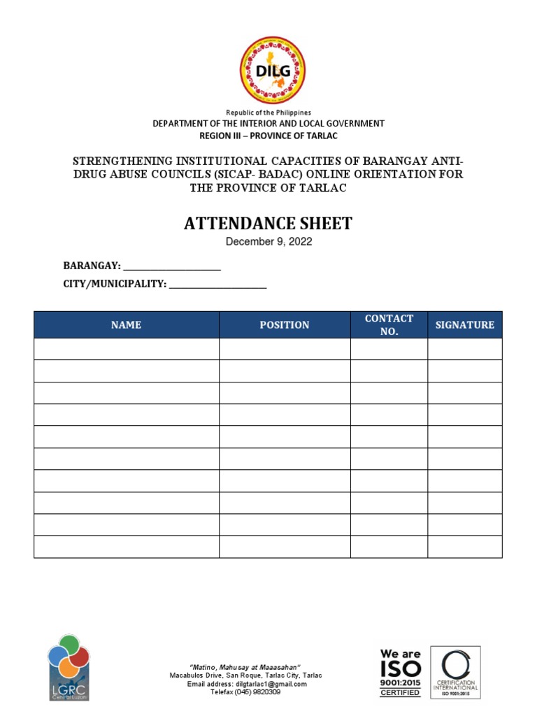 Badac Minutes Of Meeting Sample Interview