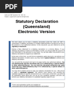 Form 1 Version 2 Statutory Declaration Form Electronic Version