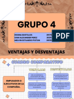 Grupo 4: Ventajas Y Desventajas