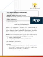 Nome Do Professor (A) : Nome Do Acadêmico (A)