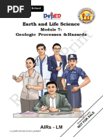 Earth and Life Science: Geologic Processes & Hazards