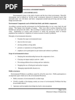 Download Environmental Science and Engineering Lecture Notes by Sivanesh SK SN63816326 doc pdf
