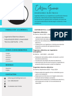 Edison Guama: Ingeniería Eléctrica (Ibarra Industrial), 05/2022 Universidad Técnica Del Norte - UTN