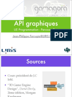 API Graphiques: UE Programmation - Parcours Dev