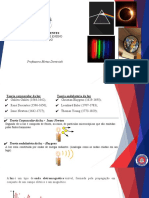 A natureza da luz e as teorias corpuscular e ondulatória