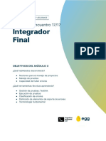 QA E17 - Integrador Final