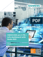 SIMOCODE Pro V PN-Info Dashboard With Node-RED ENGLISH