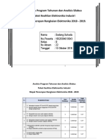 Analisis Silabus Amp Analisis Prota Elektronika Industri