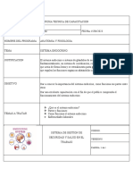 Ficha Tecnica de Capacitacion Sistema Endocrino