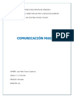 MEDIOS DE COMUNICACIn de Masa