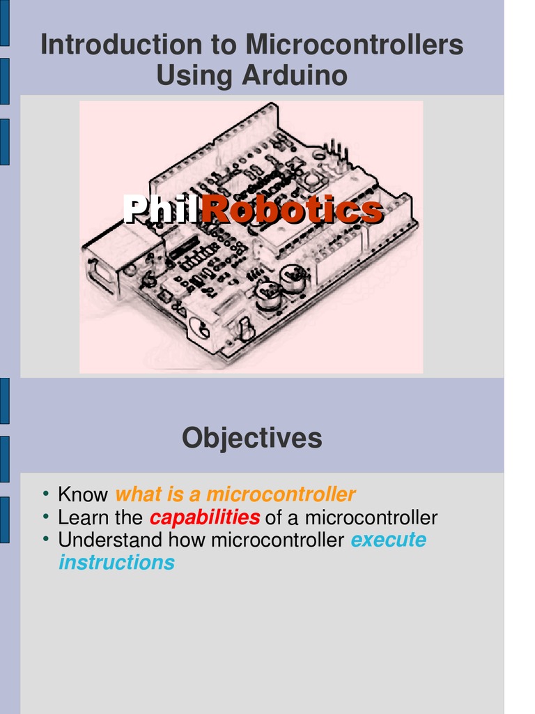 Arduino | PDF | Microcontroller | Arduino