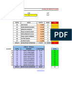 Optimo 0: Avance de Ventas Vs Liquidacion Dia