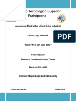 Instituto Tecnológico Superior Purhépecha: Asignatura: Electricidad y Electrónica Industrial