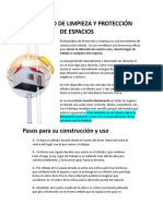 Dispositivo de Limpieza y Protección de Espacios