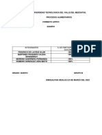 Integrantes % de Participacion en El Documento