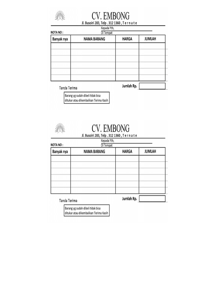 Nota Embong 2023 | PDF