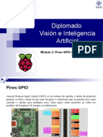 Diplomado Visión e Inteligencia Artificial: Módulo 2: Pines GPIO en Raspberry Pi