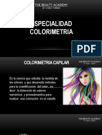 Especialidad Colorimetria: by Jheny Torres