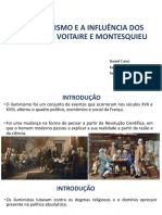Iluminismo e influência de Voltaire e Montesquieu