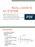 Electrical Loads in Ac System